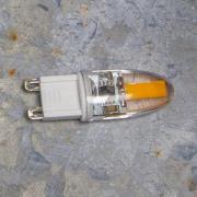 LED tappilamppu, G9, 1,8 W, kirkas, 2 800 K, himmennettävä, 200 lm