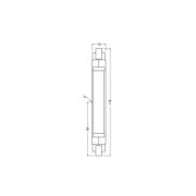 OSRAM LED-lamppu tanko R7s 117,6 mm 8W 827 Slim Line