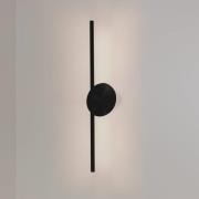 UMAGE LED-seinävalaisin Omni, musta, pituus 74 cm