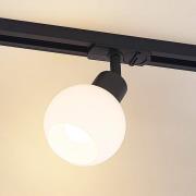 Lindby Linaro-kiskovalaisin, E14, musta, Ø 10 cm, 1-vaiheinen