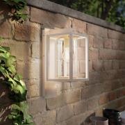 Lucande ulkoseinävalaisin Ferda, lampunkanta alhaalla, beige, IP44