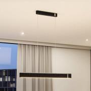 Paulmann Smart LED-riippuvalaisin Jagun, antrasiitti, 100 cm, huopa