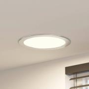 Prios LED uppoasennusvalaisin Cadance, hopea, 24cm, 10 kpl sarja, CCT