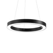 Ideal Lux LED-riippuvalaisin Oracle, Ø 70 cm, musta, 3000 K