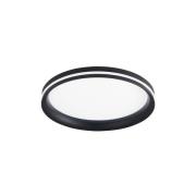 LED-kattovalaisin Isy, musta, Ø 35 cm, metalli, CCT, himmennettävä