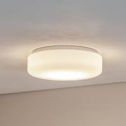 BEGA LED-kattovalaisin 50036P K3, valkoinen, Ø 35 cm, muovi DALI