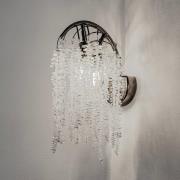 Grape seinävalaisin, helmiäismusta, 2-valo, kristallilasi