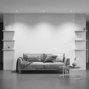 Maytoni uppoasennusvalaisin Share, valkoinen/valkoinen, Ø 10,2 cm, alu...