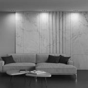 Maytoni uppoasennusvalaisin Atom, musta, 2-valo 17,5 x 9,2 cm