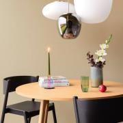 HÜBSCH Shimmer-maljakko, 2 kpl, lasi, sininen/ruskea