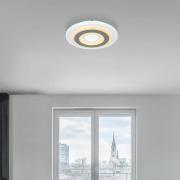 LED-kattovalaisin Sabatino, Ø 30 cm, valkoinen/antrasiitti, CCT