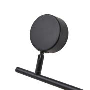 Lindby valonheitin Jyla, musta, linssi, 4200 K, 6 valoa, GX53