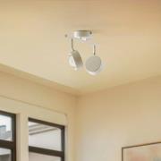 Lindby valonheitin Jyla, valkoinen, linssi, 4 200 K, 2-valo, GX53