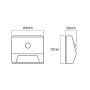 OSRAM yövalo NIGHTLUX STAIR, valkoinen, anturi, paristo IP54