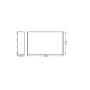 OSRAM LED-ulkoseinälamppu ENDURA STYLE ILJA, tummanharmaa, IP65