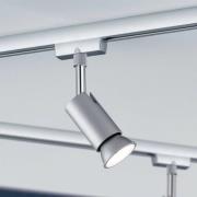 Paulmann URail-kiskospot Pure I, mattakromi, GU10, metalli