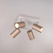 Marley kattovalaisin ruskea/vaaleanharmaa 24 x 24 cm 4-valo metallia