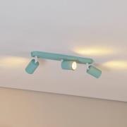 Kattokohdevalo Livia, mintunvihreä, 52 cm, 3-lamppuinen, metalli, GU10