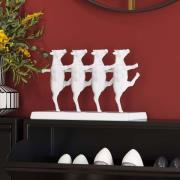 KARE Tanssivat lehmät koristefiguuri, valkoinen, polyresiini, korkeus ...