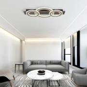 Jayden LED-kattovalaisin, pituus 73 cm, antrasiitti/harmaa, metallia