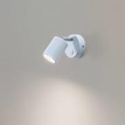 Seinäkohdevalaisin Fun, vaaleansininen, korkeus 14 cm, säädettävä, GU1...