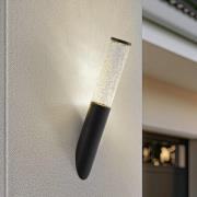 Lindby ulkoseinävalaisin Gavros, 45 cm, musta, alumiini