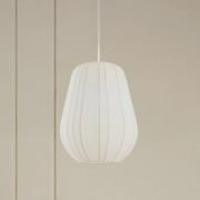 Lindby Riippuvalaisin Helin, valkoinen, Ø 30 cm, kangasta