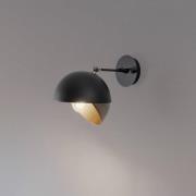 Seinävalaisin Berceste 252-A, musta/kulta, metalli, Ø 20 cm