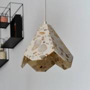 OSRAM riippuvalo Decor Gleam Flower, terrazzo, beige, E27