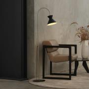 OSRAM lattiavalaisin Decor Waist, teräs, musta, E27