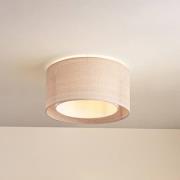 Lindby kattovalaisin Soula, Ø 40 cm, beige, muovia, E27