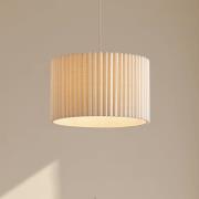 Lindby Libbie-riippuvalaisin, Ø 45 cm, pellava, kermanvärinen