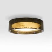 MARSET LED-kattovalaisin Ringo, Ø 70 cm, tumman savuharmaa, CCT