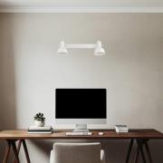 Kattovalaisin Trogir, beige, 2-lamppuinen, pituus 27 cm