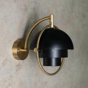 Gubi seinävalaisin Multi-Lite, musta, metalli, G9