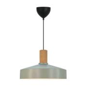 Elvas-riippuvalo, pölyvihreä, Ø 37 cm, metalli/korkki