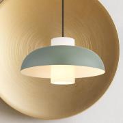 Lowe-riippuvalo, matta vihreä, Ø 38 cm, metallia