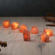 Valoketju Leuchtkristalle Rock, suolakiteet meripihka