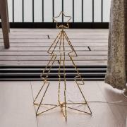 LED-puuhahmo Esther, korkeus 45 cm, IP44, pistoke