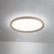 LED-kattovalaisin Kant, Ø 40 cm khaki, CCT metalli/muovi