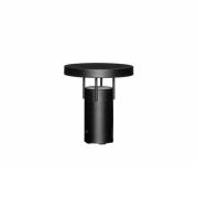 HÜBSCH LED-akkukäyttöinen pöytälamppu BringMe Mini, mattamusta, 20 cm