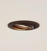 Prios upotettava kattovalaisin Fibur, pronssi, alumiini, Ø 8,2 cm