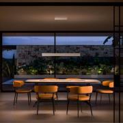 LED-riippuvalaisin Satori, pituus 86,4 cm, valkoinen, 2700 K, alumiini