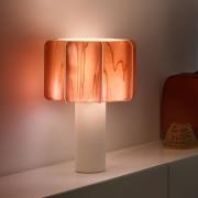 LZF pöytälamppu Kactos, vaaleanpunainen/valkoinen, korkeus 52 cm