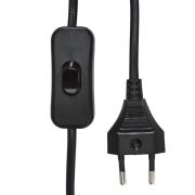 PR Home seinävalaisin Wien, musta, korkeus 22 cm, GU10, pistoke