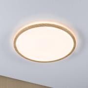 Atria Shine LED Kattovalaisin Ø42 IP44 3000K Wood - Paulmann