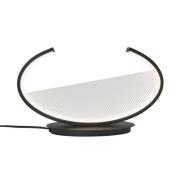 LED-pöytälamppu Adele, korkeus 22 cm, musta, metalli