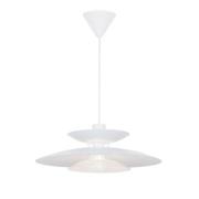 Riippuvalaisin Nino, valkoinen, Ø 45 cm, metalli