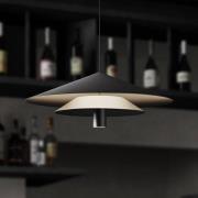 Karman LED-riippuvalaisin ASSO, musta, metalli, Ø 42 cm