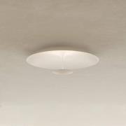 Karman LED-kattovalaisin BLANCO, Ø 92 cm, valkoinen, metalli